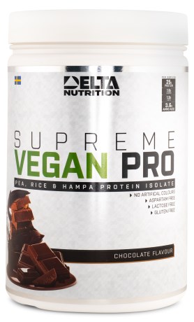 Delta Nutrition Supreme Vegan PRO, Tr�ningstilskud - Delta Nutrition