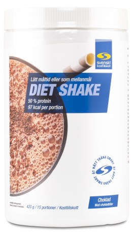 Diet Shake, Proteintilskud - Svenskt Kosttillskott