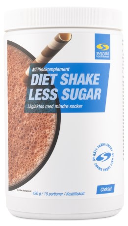 Diet Shake Less Sugar, F�devarer - Svenskt Kosttillskott