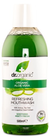 Dr Organic Aloe Vera Mundskyl, Kropspleje & Hygiejne - Dr Organic