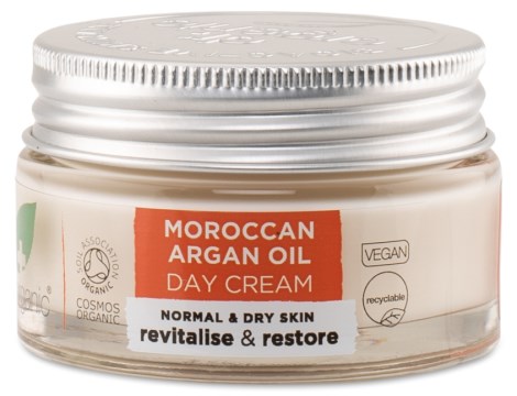 Dr Organic Argan Oil Dagcreme, Kropspleje & Hygiejne - Dr Organic