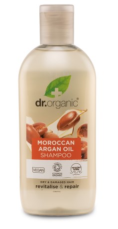 Dr Organic Argan Oil SHampoo, Kropspleje & Hygiejne - Dr Organic