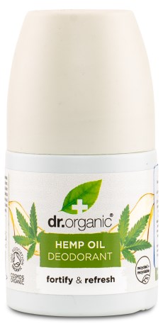 Dr Organic Hampeolie Deo Roll-on, Kropspleje & Hygiejne - Dr Organic