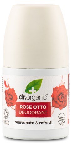 Dr Organic Rose Otto Deodorant, Kropspleje & Hygiejne - Dr Organic