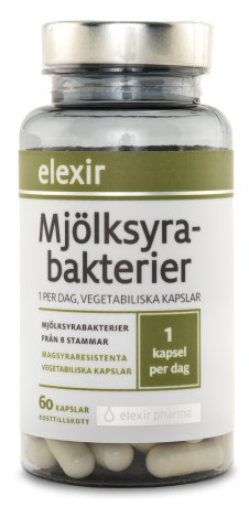 Elexir Pharma M�lkesyrebakterier - Elexir Pharma