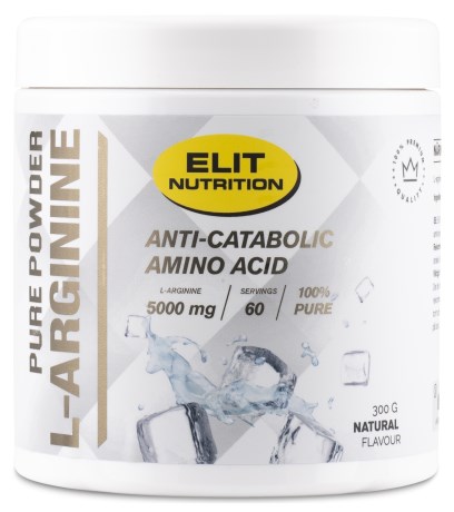 ELIT 100% Pure L-arginine Powder, Tr�ningstilskud - Elit Nutrition