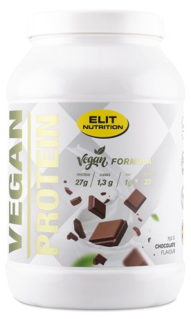 ELIT Vegan Protein Laktosefri, Tr�ningstilskud - Elit Nutrition