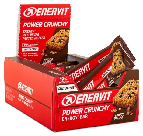 Power Sport Bar Crunchy, Tr�ningstilskud - Enervit