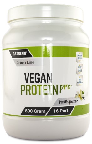 Fairing Vegan Protein Pro, Tr�ningstilskud - Fairing