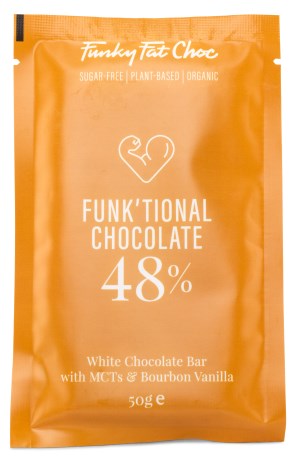 Funky Fat Foods Hvid Chokolade, Di�tprodukter - Funky Fat Foods
