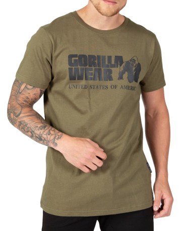 -localization-error-products-images-main-thumbnail- Gorilla Wear Classic T-shirt, L, Army Green