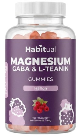 -localization-error-products-images-main-thumbnail- Habitual Magnesium L-teanin & Gaba Gummies, Hindb�r, 60 Gummies
