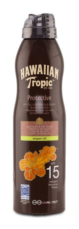 Hawaiian Tropic Dry Oil Argan Continuous Spray SPF 15, Kropspleje & Hygiejne - Hawaiian Tropic