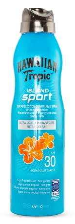 Hawaiian Tropic Island Sport Continuous Spray SPF 30 - Hawaiian Tropic