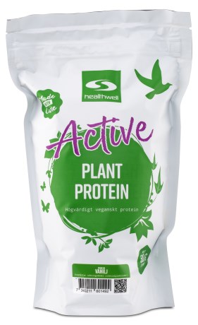 Healthwell Active Plant Protein, Tr�ningstilskud - Healthwell