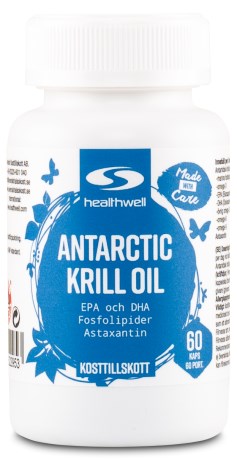 Healthwell Antarctic Krill Olie, Helse - Healthwell