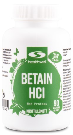 Betain HCL, Helse - Healthwell