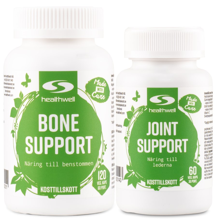 Healthwell Bone Support + Joint Support, Helse - Healthwell