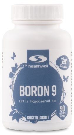 Healthwell Bor 9, Vitaminer & Mineraler - Healthwell