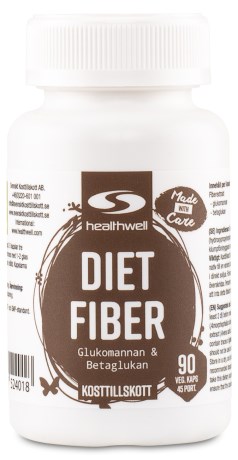 Healthwell Diet Fiber, Di�tprodukter - Healthwell