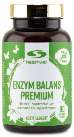 Healthwell Enzym Balans Premium, Helse - Healthwell