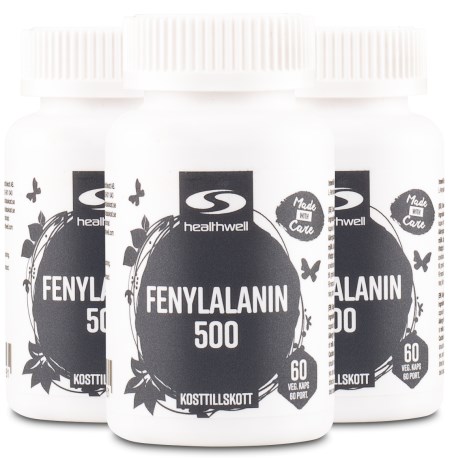 Phenylalanin 500, Tr�ningstilskud - Healthwell