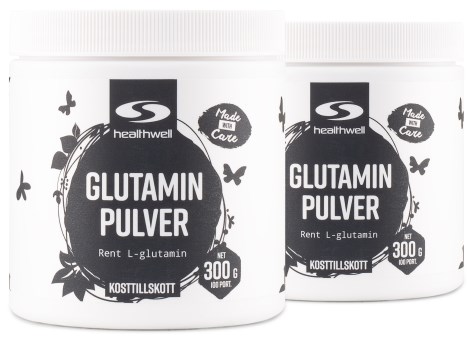 Glutamin Pulver, Tr�ningstilskud - Healthwell
