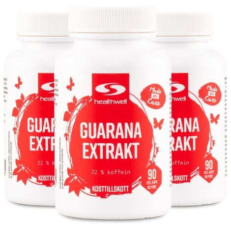Guarana Ekstrakt, Tr�ningstilskud - Healthwell