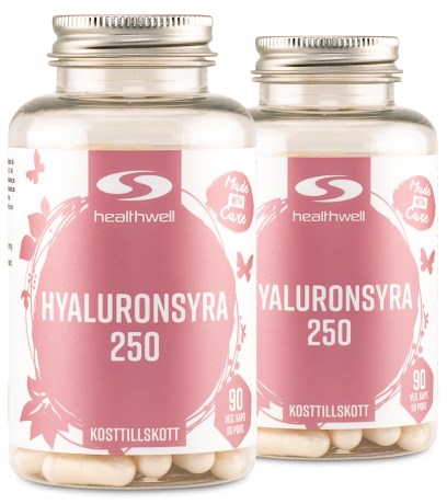 Healthwell Hyaluronsyre 250, Helse - Healthwell