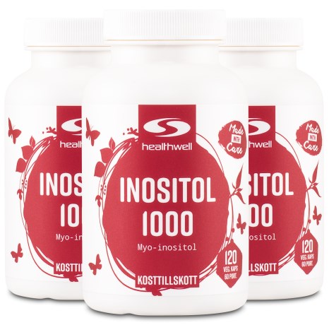 Inositol 1000, Vitaminer & Mineraler - Healthwell