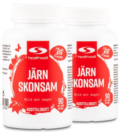 Jern Skonsam, Vitaminer & Mineraler - Healthwell