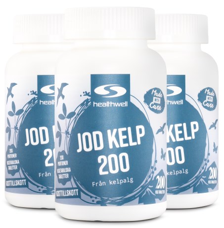 Jod Kelp 200, Kosttilskud - Healthwell