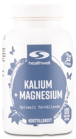 Kalium+Magnesium, Vitaminer & Mineraler - Healthwell