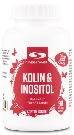 Cholin+Inositol, Vitaminer & Mineraler - Healthwell