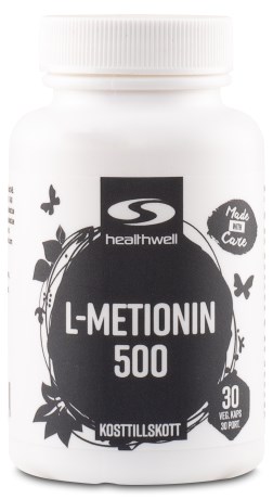 Healthwell L-metionin 500, Helse - Healthwell