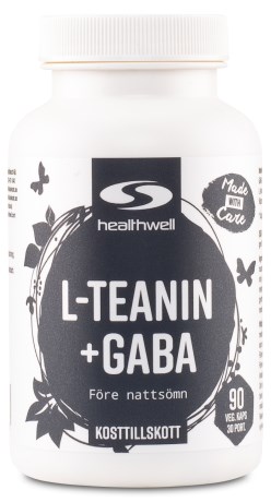 L-Theanin + GABA, Tr�ningstilskud - Healthwell