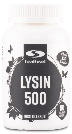 Lysin 500, Kosttilskud - Healthwell
