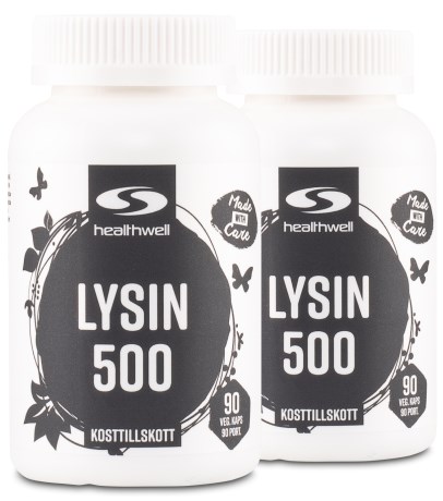 Lysin 500, Tr�ningstilskud - Healthwell