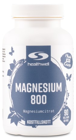 Magnesium 800, Kosttilskud - Healthwell