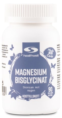 Magnesiumbisglycinat, Vitaminer & Mineraler - Healthwell