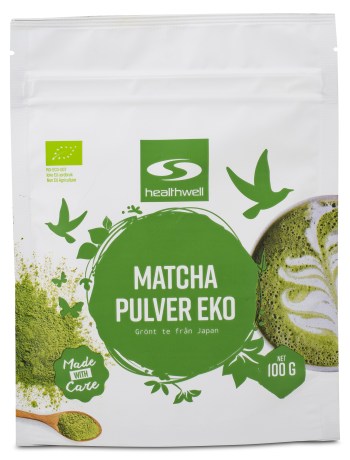 Healthwell Matcha Pulver EKO, F�devarer - Healthwell