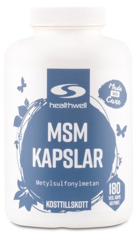 MSM Kapsler, Helse - Healthwell
