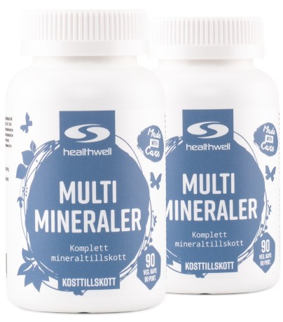 MultiMineraler, Vitaminer & Mineraler - Healthwell