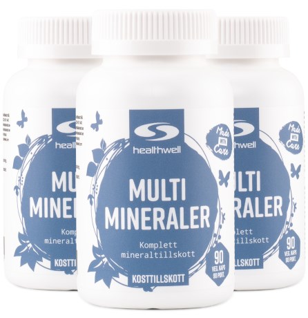 MultiMineraler, Vitaminer & Mineraler - Healthwell