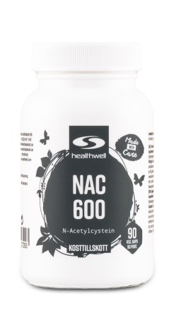 NAC 600, Kosttilskud - Healthwell