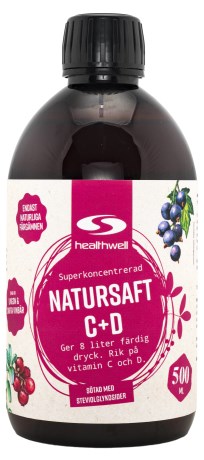 Natursaft C+D Stevia, F�devarer - Healthwell