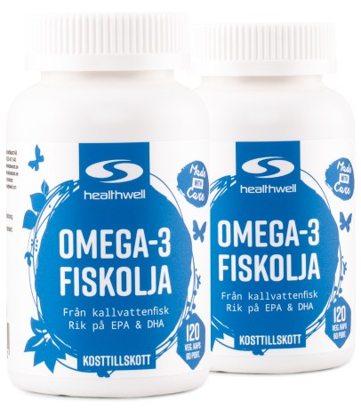 Omega-3 Fiskeolie, Helse - Healthwell