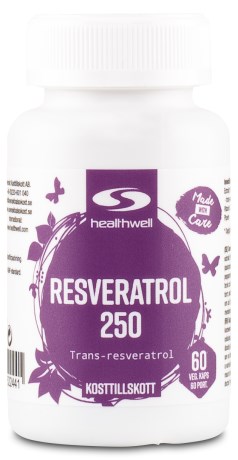Healthwell Resveratrol 250, Helse - Healthwell