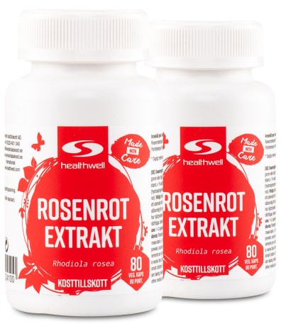 Healthwell Rosenrot Extrakt, Tr�ningstilskud - Healthwell