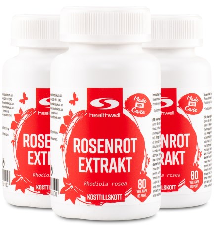 Healthwell Rosenrot Extrakt, Tr�ningstilskud - Healthwell